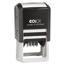 Штамп без крышки 31х31мм COLOP Printer Q43 Dater